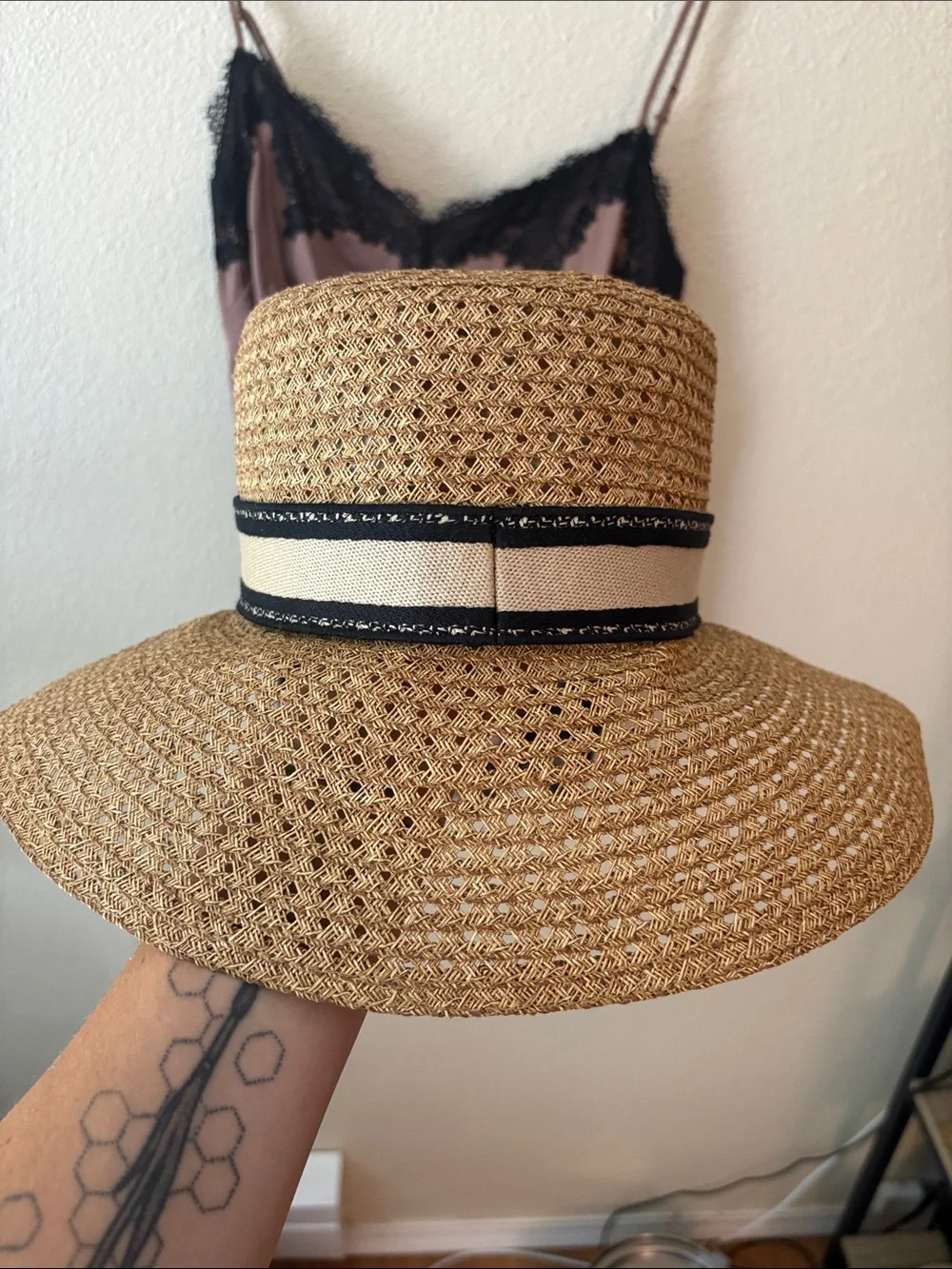 Dior D-Bobby Large Brim Hat